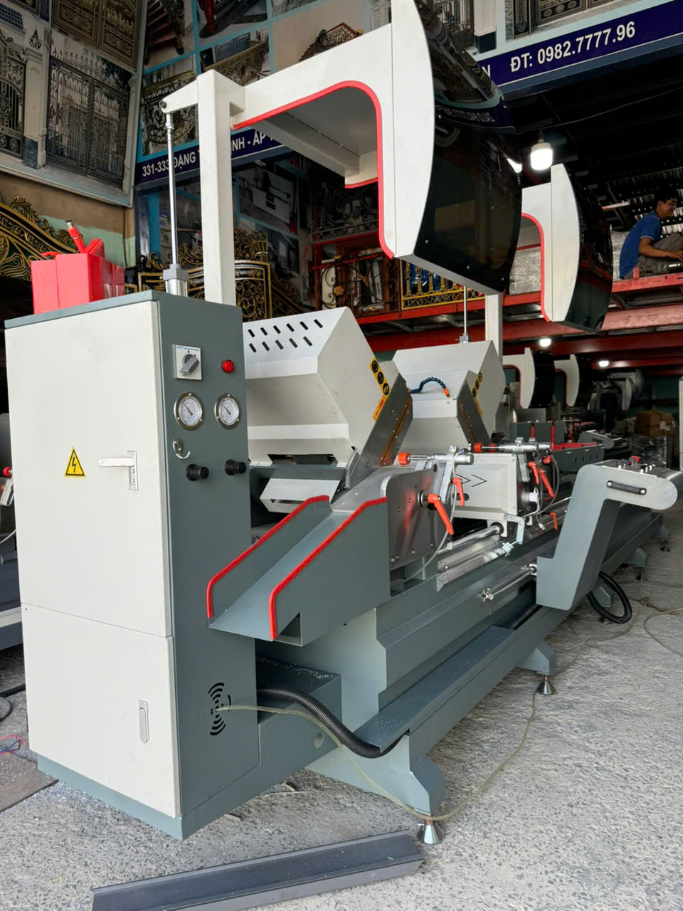 Máy cắt 08S lưỡi 450-500 phiên bản mới nhất  thân bệ lớn
