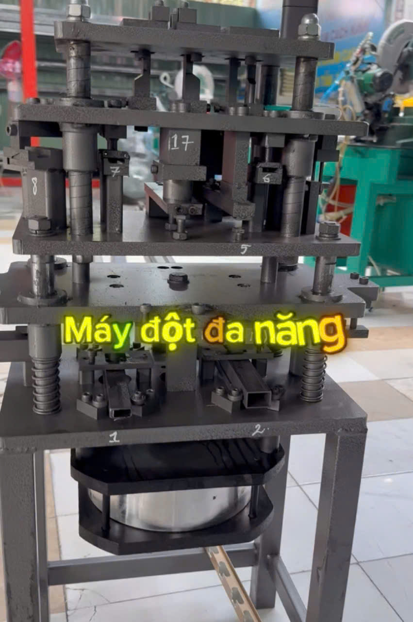 Đột đa năng - cánh kính - trượt quay - xingfa - chấn song 6 trong 1