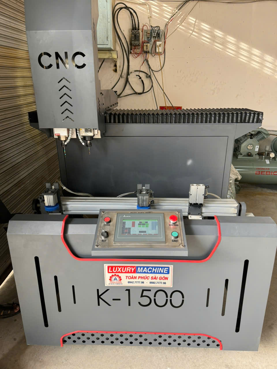 Máy phay CNC 2 đầu